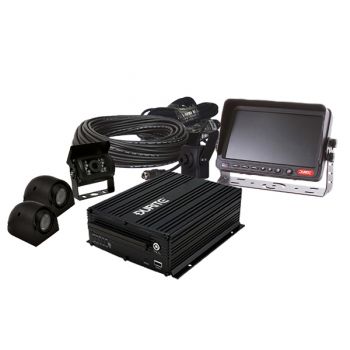 4-Camera HD 4ch DVR & CCTV Kit (Mirror) Bx 1