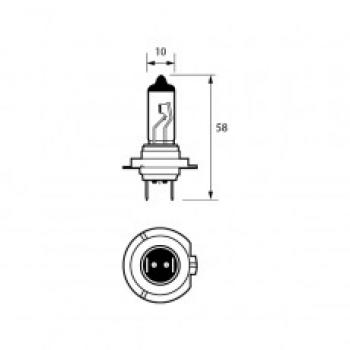 Bulb 24V 70W H7 XENON Pk10