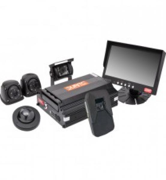 DuriteLive DL1 DVR 5-Cam Kit with Standard Monitor